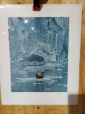 Print Muir Glacier Hubbard Seal by Terry Pyles