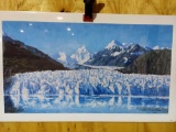 Print Glaciers in Sea, Trio of Goats by Terry Pyles