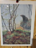 Print Early Spring-Black Bear by D. Rust