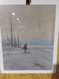 Print Hunting in Snow by Scott McDaniel