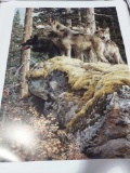 Print Lookout Tower-Wolves Carl Brenders
