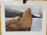Print Cuddling Seals by Forest Hembree
