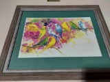 Framed Canary Picture by Daniel Wang