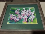 Framed Orchid Picture by Daniel Wang