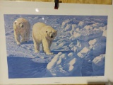 Print Along the Ice Floe by John Seerey-Lester