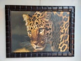Framed East of the Sun- Chinese Leopard by Carl Brenders
