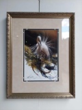 Framed Swan Art
