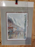 Print Franklin Street After the Rain by Weimer