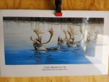 Print Caribou Migration by Ed Mills