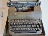 Green Typewriter in case