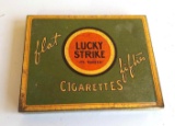 Lucky Strike Cigarette metal box