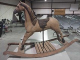 Antique Rocking horse missing tail
