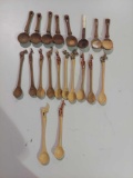 20 Carved Wooden Spoons