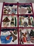 6 panel story quilt