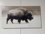 Canvas Buffalo by James Bama
