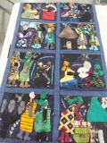 8 panel story quilt