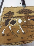 Cattle print mudcloth with meaning