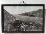 Framed Juneau and Gastineau Channel