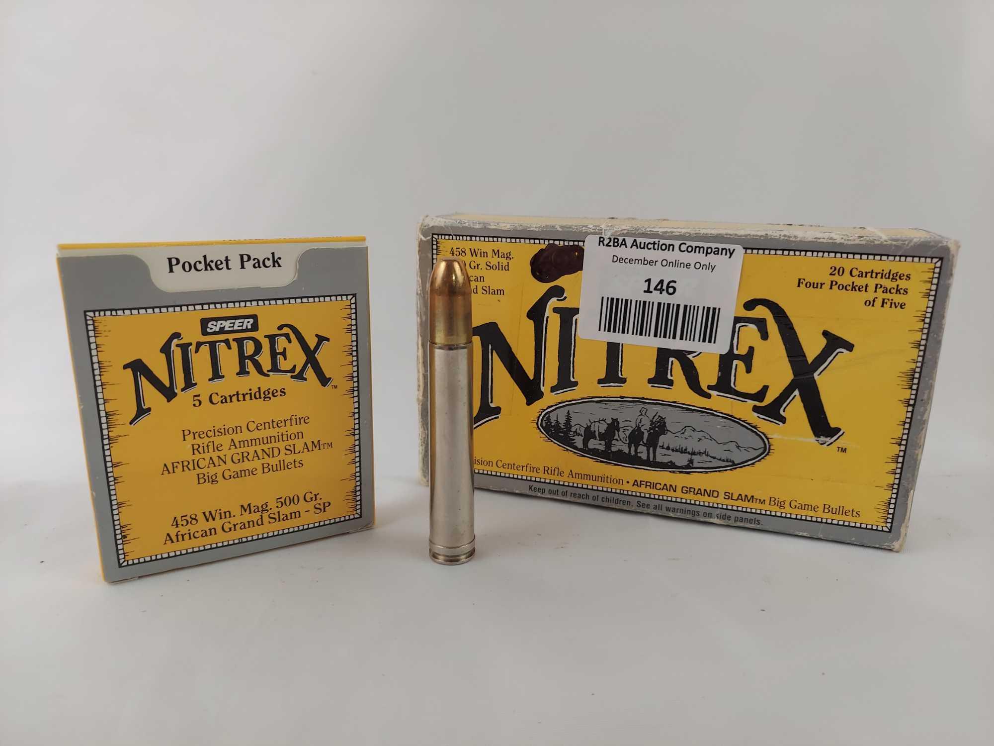 Natm Speer Nitrex featuring African Grand Slam Bullets | Proxibid