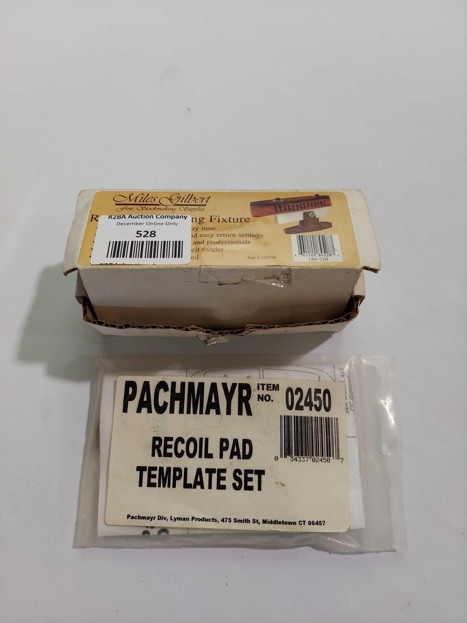 Used Miles Gilbert Recoil pad installation jig Proxibid