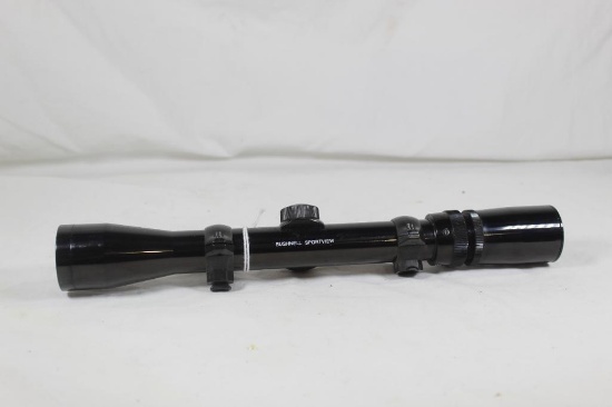 Bushnell Sportview 3-9x32 rifle scope. Has Leupold rings. Used, in good condition. No box.