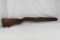 One wood M1 Carbine stock. Used.