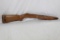 Two wood M1 Carbine stocks. Used.