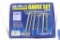 One Telescoping 6 piece gauge set. New in packaged box.