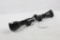 One Redfield 4 plex x 40 television rifle scope with Weaver rings. Like new, no box.