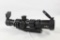 One AIM 1.5-4 x 40 REd dot tactical rifle scope with tactical elevation, windage knobs and Butler