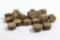 Bag of 12 ga compressed wood shotshell wads for reloading. New, count approx 450.