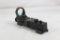 Just for Guns C-More Red dot scope with rail mount. New in box.