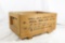One small arms ammunition wooden box used in good condition.