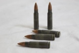 7.62x45 ammo. 2 boxes, 30 rounds, in stripper clips.