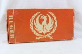 One orange Ruger pistol box for Standard pistol 22 LR Automatic with 4 3/4