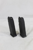 Two Glock 15 round 10mm magazines. Used in good condition.