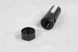 One threaded flash hider. For AR-10.