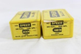 Two partial boxes of Speer 38 cal. One partial 148 gr Bevel base LWC and one partial box of 158 gr
