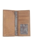 One new NRA Leather wallet. New, in box.