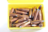 .323 bullets. One box of Sierra 8mm 150 gr spitzer (100) and one box of Speer (50) 200 gr spitzer.
