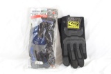 Shooters Gloves. Pro Aim size large & Ringers Gloves size XL. Both pair NEW.