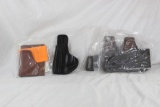 Holsters. One new Tagua IWB for small auto RH, one new Hunter pocket holster for Taurus TCP .380 and