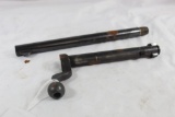 Enfield bolt & pistol barrel for unknown pistol