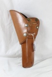 Very nice leather flap holster, RH. Strong brand, model 935 62.
