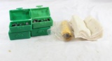 Four RCBS Shell holders for a reloading press #'s 2, 3, 9, 18 all boxes contain multiples of shell