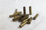 Bag of fired 30 Carbine brass. Approx count 150 +/-.