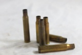 Bag of fired 308 and 30-06 brass. Approx count 50 +/-.