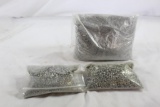 Bag of steel pins and steel balls for th #393 tumblr. New. Approx 10 pounds.