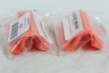 Two bright orange M1 garand bolt safety stop. New in package.