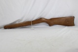 One used wood Ruger 10/22 stock.